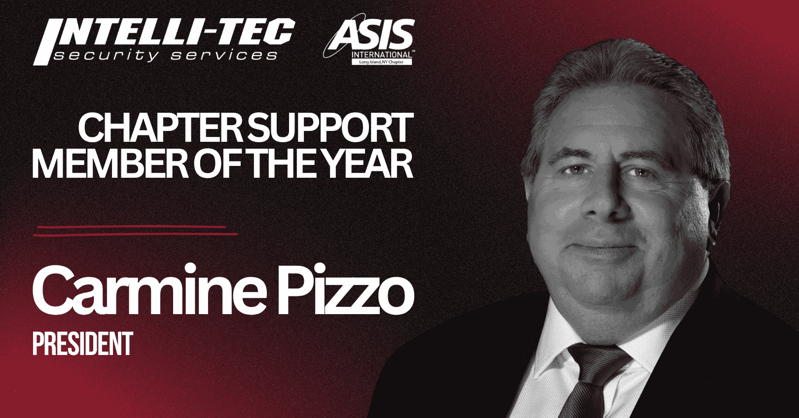carmine pizzo asis member of the year